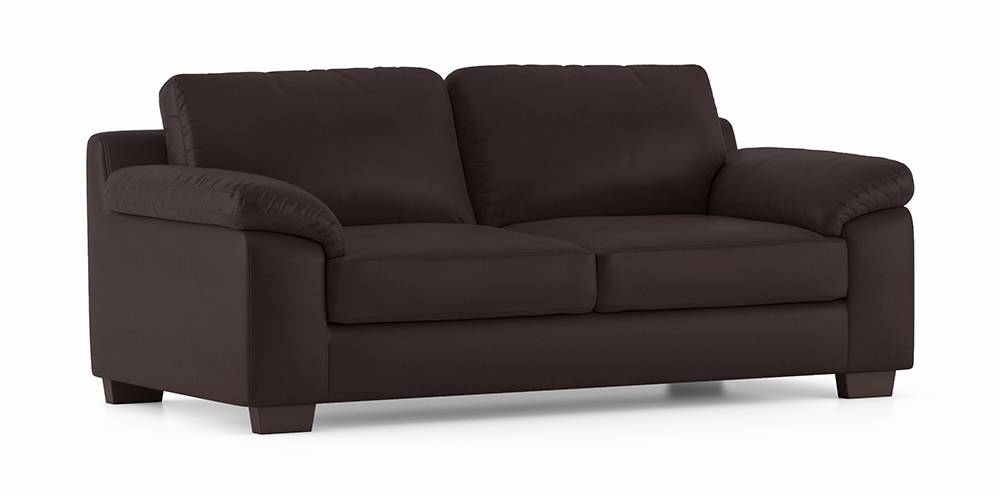 Esquel Leatherette Sofa (Chocolate)